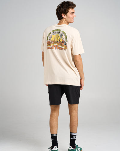 TRUE BREW | SS TEE - CEMENT