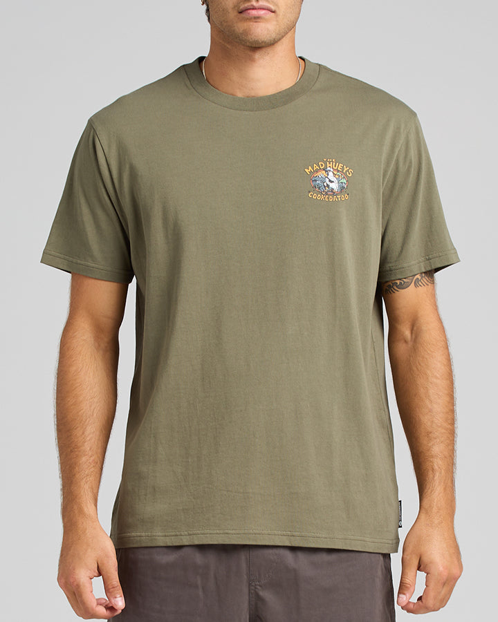 COOKEDATOO ESHAY | SS TEE - OLIVE