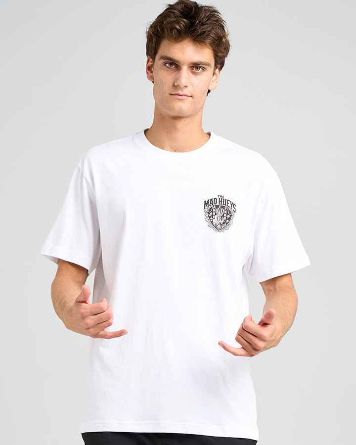 PORT SIDE AHOY FKRS | SS TEE - WHITE