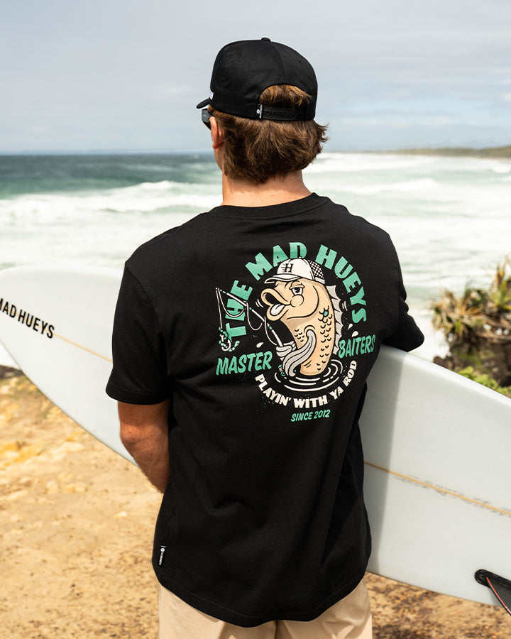 MASTER BAITERS | SS TEE - BLACK