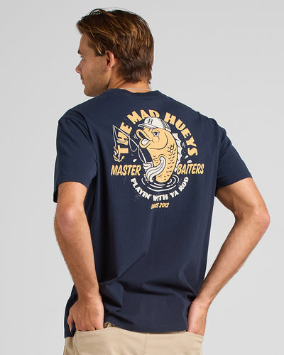 MASTER BAITERS | SS TEE - NAVY