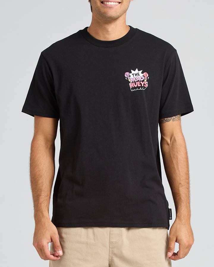 PUNCHING CONES | SS TEE - BLACK