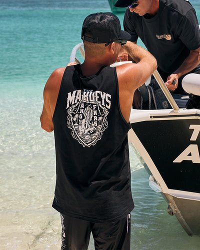 PORT SIDE AHOY FKRS | TANK - BLACK