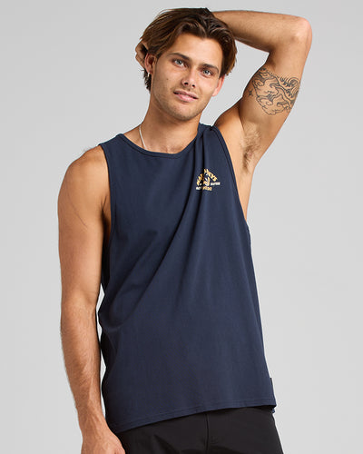 MASTER BAITERS | TANK - NAVY