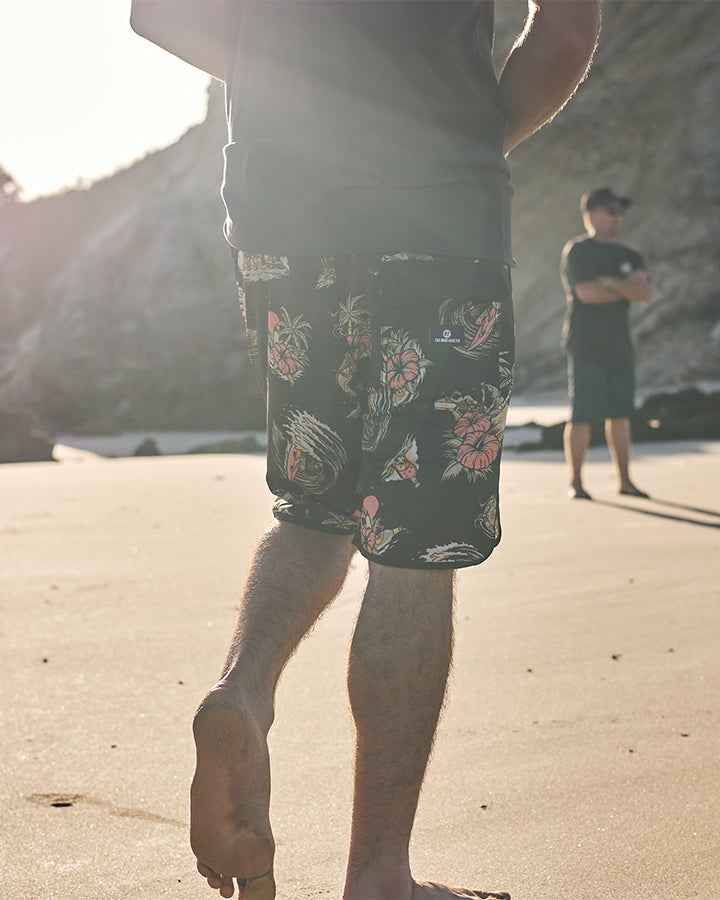 FROTHIN OUT | 18" BOARDSHORT - VINTAGE BLACK