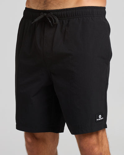 FREESTYLE | 18" SWIM VOLLEY SHORT - BLACK