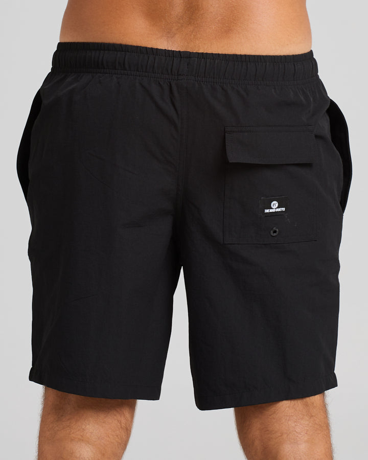 FREESTYLE | 18" SWIM VOLLEY SHORT - BLACK