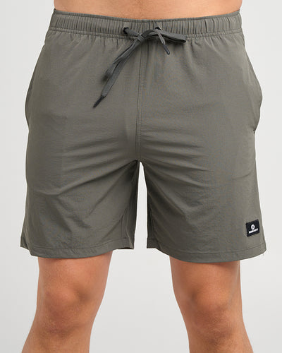 FREESTYLE | 18" SWIM VOLLEY SHORT - CHARCOAL