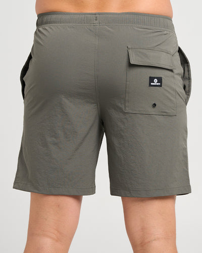 FREESTYLE | 18" SWIM VOLLEY SHORT - CHARCOAL