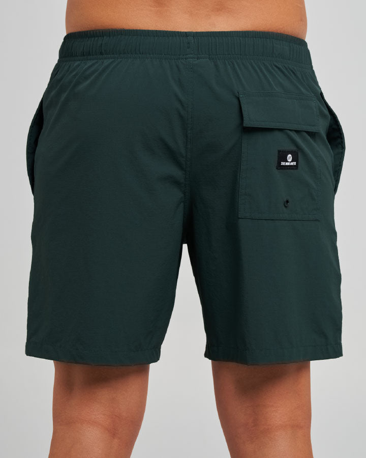 FREESTYLE | 18" SWIM VOLLEY SHORT - PINE GREEN