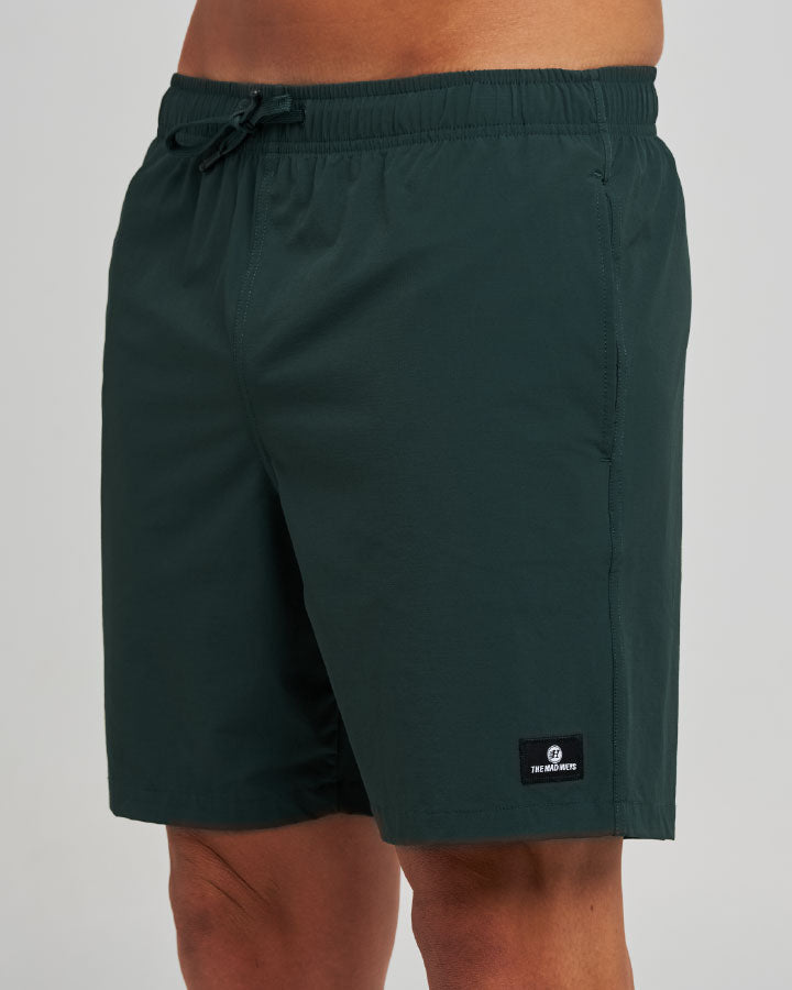 FREESTYLE | 18" SWIM VOLLEY SHORT - PINE GREEN