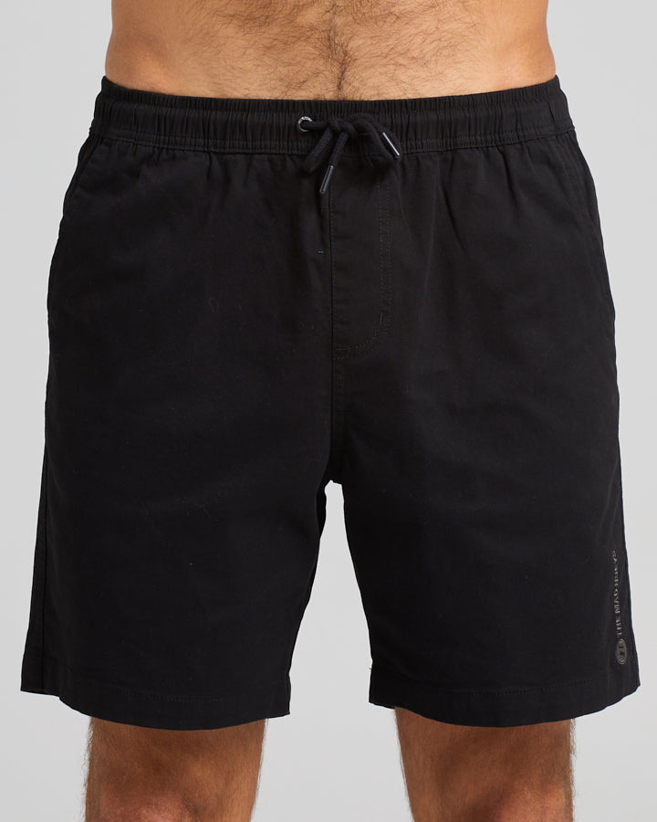 STRANDED | 18" CHINO SHORT - BLACK