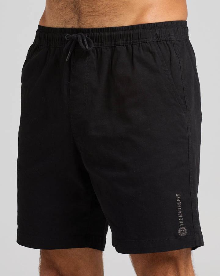 STRANDED | 18" CHINO SHORT - BLACK