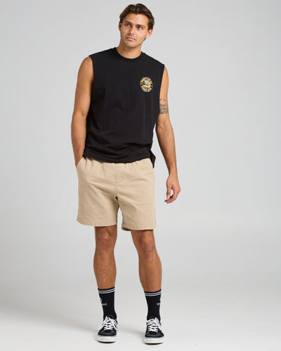 STRANDED | 18" CHINO SHORT - TAUPE