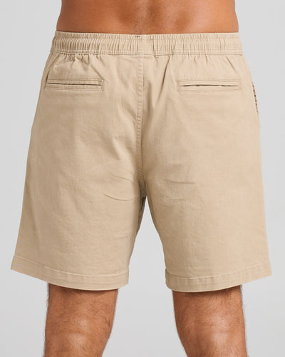 STRANDED | 18" CHINO SHORT - TAUPE