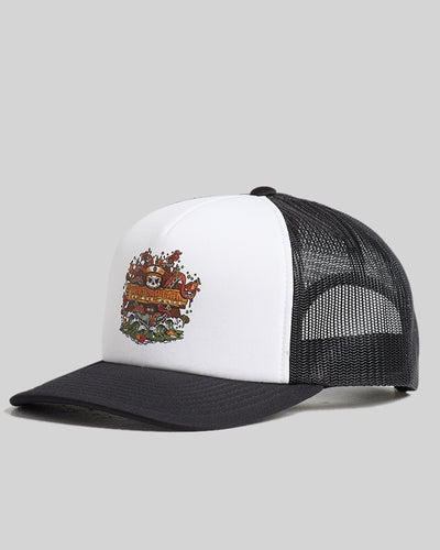 THE KRAKEN CAPTAIN | FOAM TRUCKER - WHITE