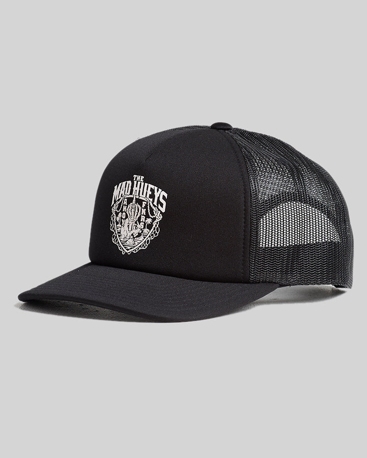 PORT SIDE AHOY FKRS | FOAM TRUCKER - BLACK