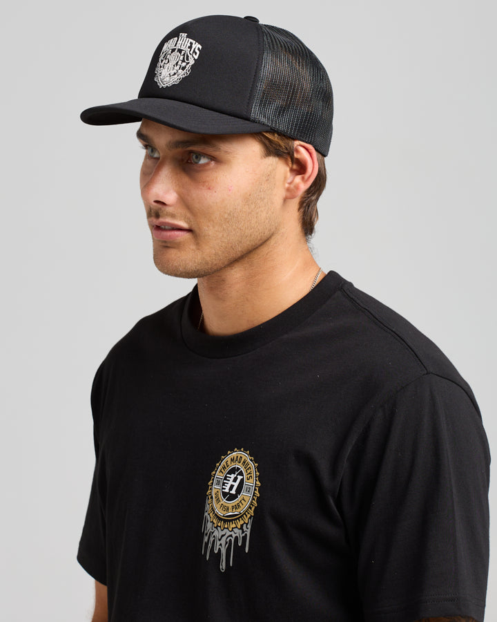 PORT SIDE AHOY FKRS | FOAM TRUCKER - BLACK