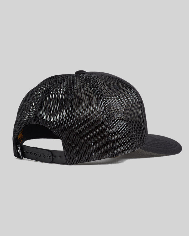 PORT SIDE AHOY FKRS | FOAM TRUCKER - BLACK