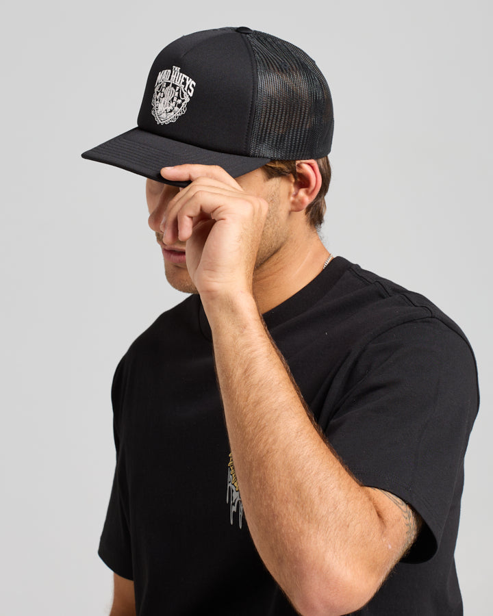 PORT SIDE AHOY FKRS | FOAM TRUCKER - BLACK