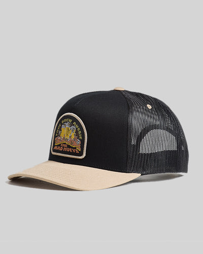 TRUE BREW | TWILL TRUCKER - BLACK