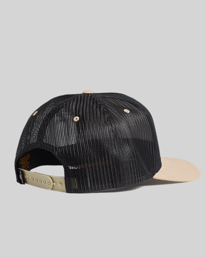 TRUE BREW | TWILL TRUCKER - BLACK