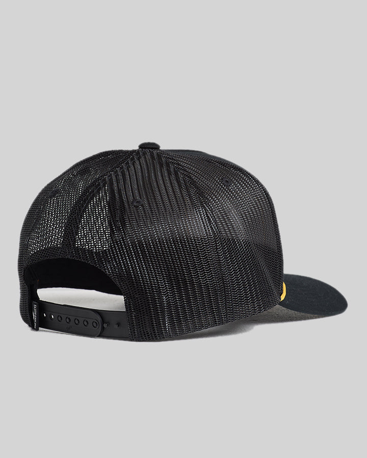 FROTHIN OUT | TWILL TRUCKER - BLACK