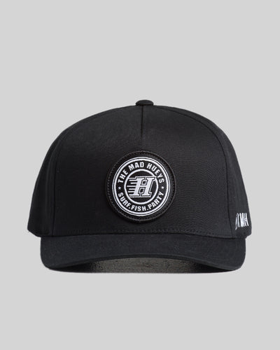 H SERIES | TWILL SNAPBACK - BLACK