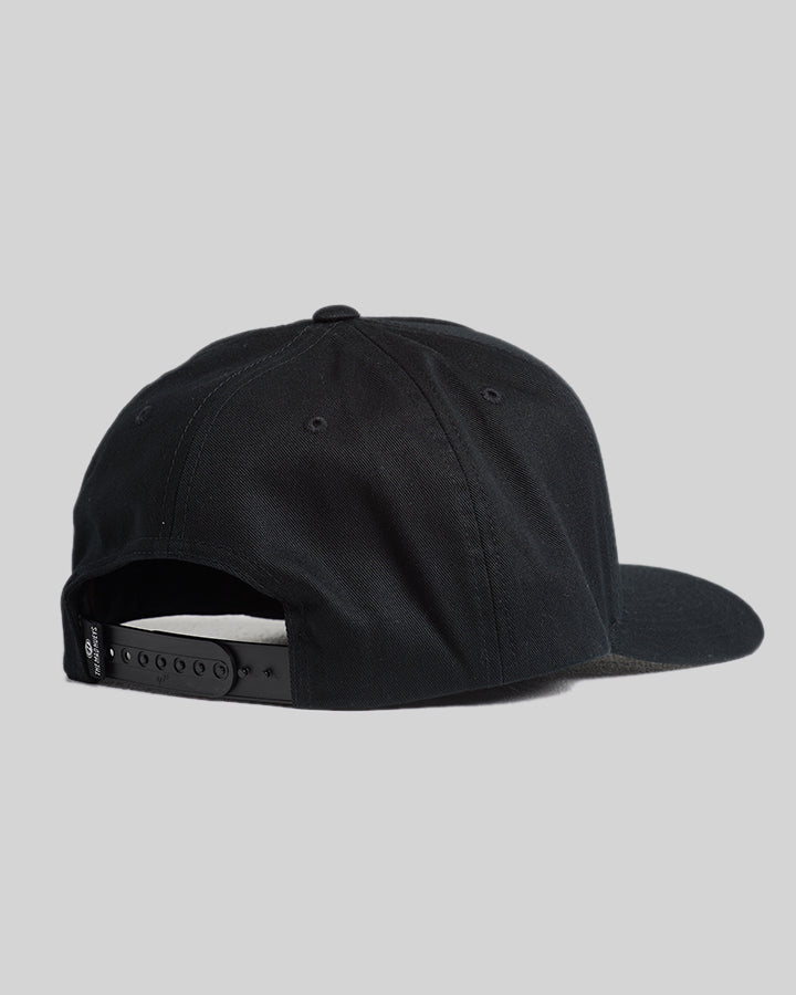 SKULL ANCHOR | TWILL SNAPBACK - BLACK