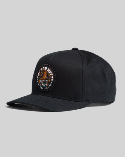 OCTOPISSED | TWILL SNAPBACK - BLACK