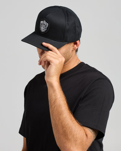 PORT SIDE AHOY FKRS | TWILL SNAPBACK - BLACK