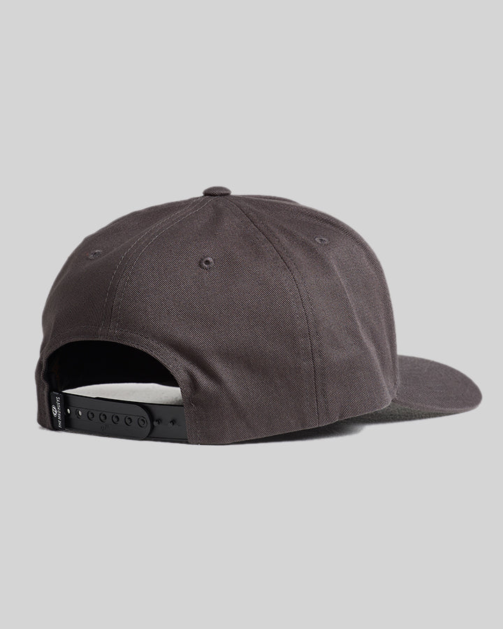 CAPTAIN COOKED | TWILL SNAPBACK - CHARCOAL