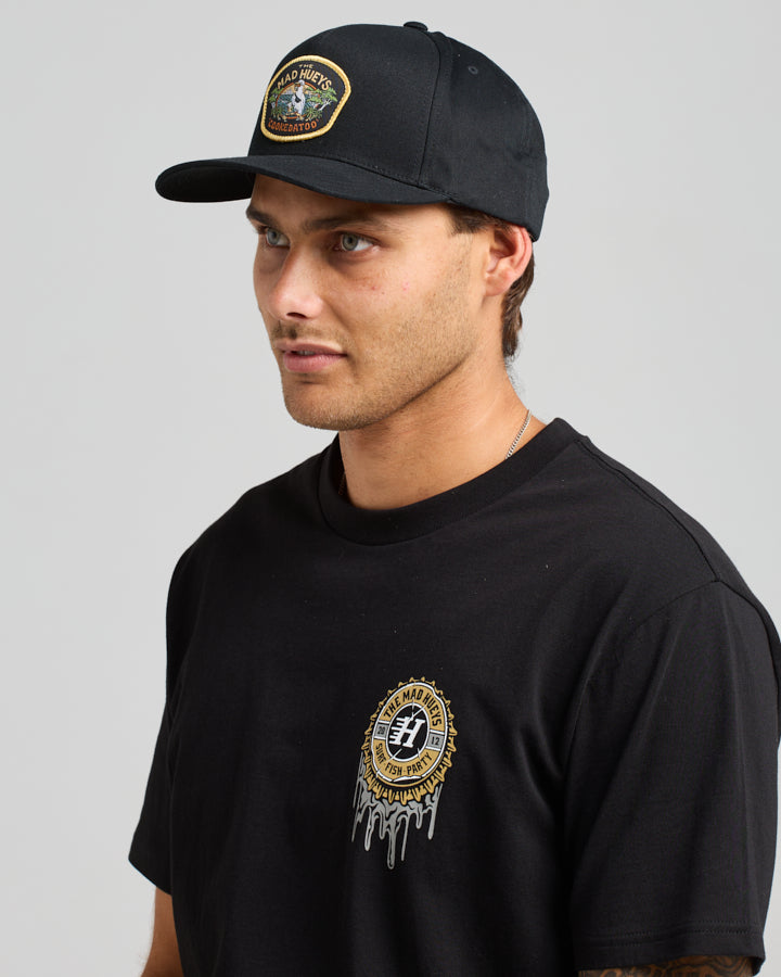 ESHAY COOKEDATOO | TWILL SNAPBACK - BLACK