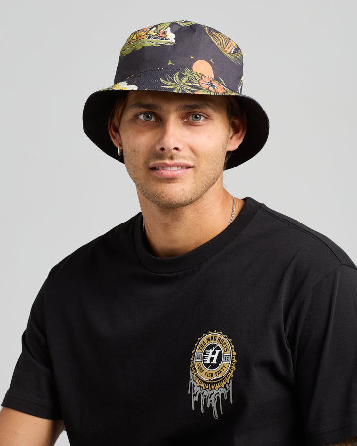 FROTHIN OUT | REVERSIBLE BUCKET HAT