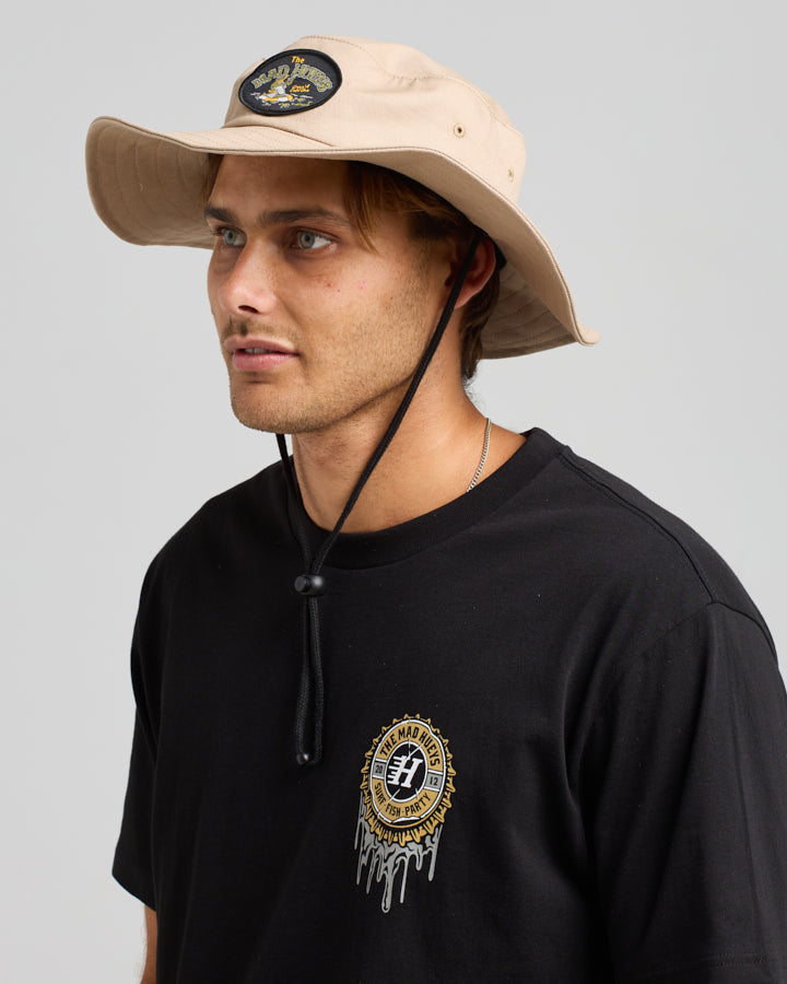 CROCN A COLDIE | WIDE BRIM HAT - TAN