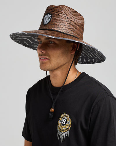 PORT SIDE AHOY FKRS STRAW HAT | QLD & NSW DELIVERY ONLY