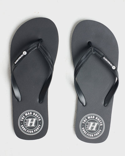 H SERIES | THONGS - BLACK