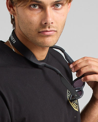 HUEYS | SUNGLASS STRAP - BLACK