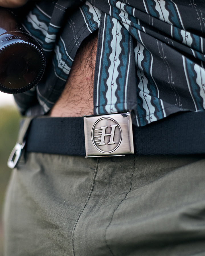 HUEYS LIFE | BOTTLE OPENER BELT - BLACK