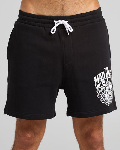 PORT SIDE AHOY FKRS | TRACKSHORT - BLACK