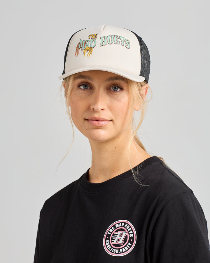 LOCALS ONLY | WOMENS FOAM TRUCKER - STONE