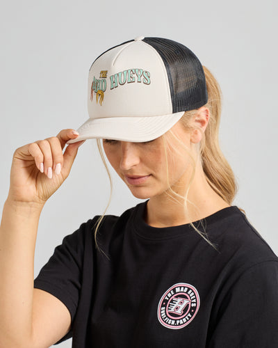 LOCALS ONLY | WOMENS FOAM TRUCKER - STONE