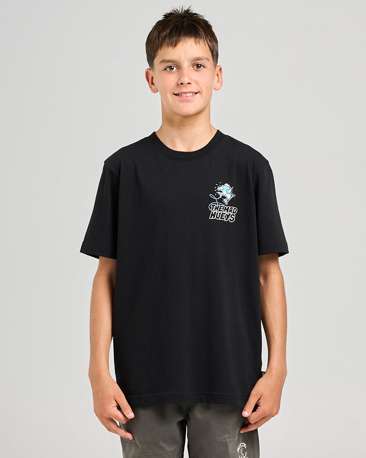 GREAT BITE SHARK | YOUTH SS TEE - BLACK