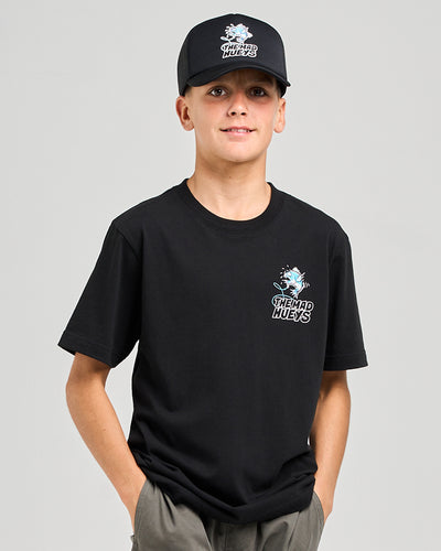 GREAT BITE SHARK | YOUTH SS TEE - BLACK
