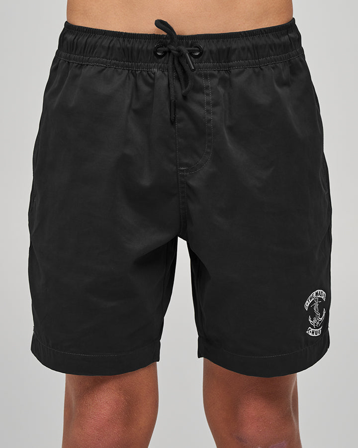 SKULL ANCHOR | YOUTH 16" VOLLEY - BLACK
