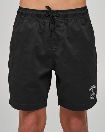 SKULL ANCHOR | YOUTH 16" VOLLEY - BLACK