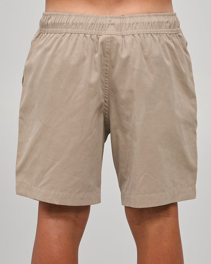 SKULL ANCHOR | YOUTH 16" VOLLEY - TAUPE
