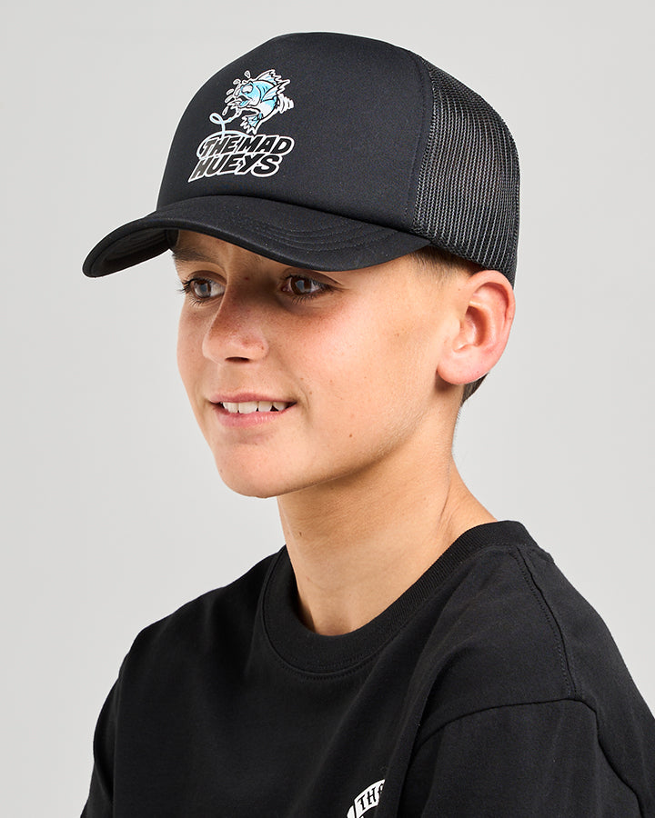 GREAT BITE SHARK | FOAM TRUCKER - BLACK