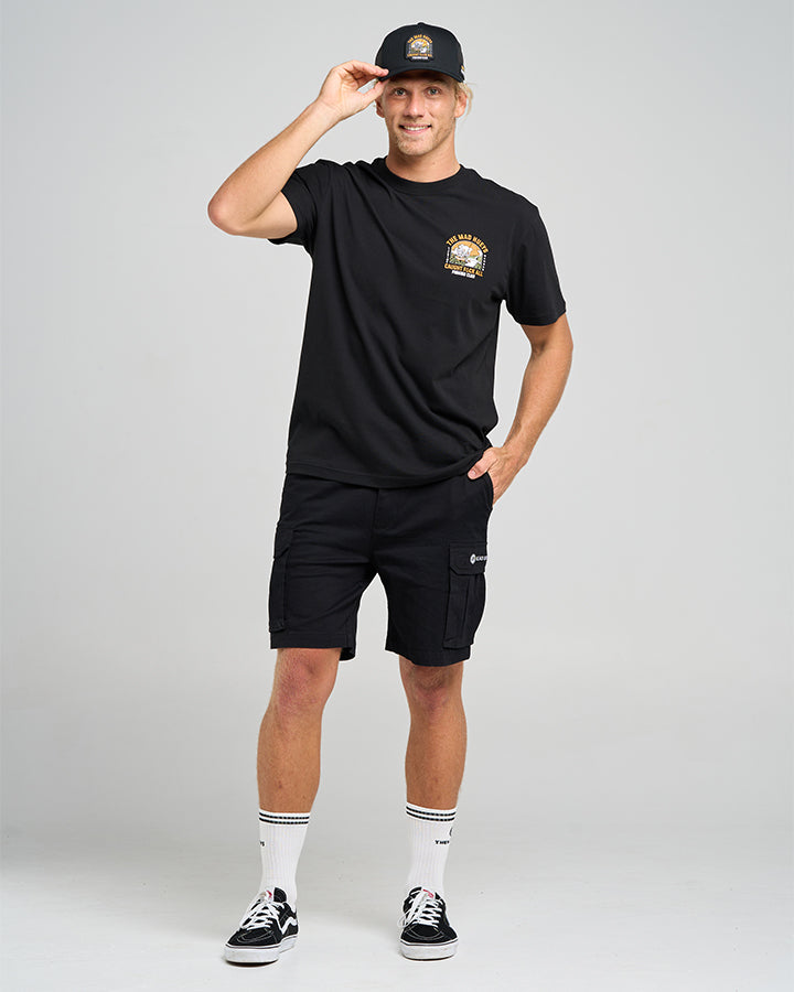 CAUGHT FK ALL ISLAND | SS TEE - BLACK