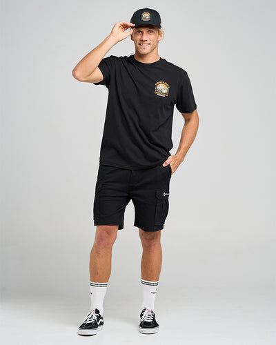 CAUGHT FK ALL ISLAND | SS TEE - BLACK